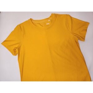 DSG Yellow Short Sleeve Shirt Athletic Women‎ Size XS
